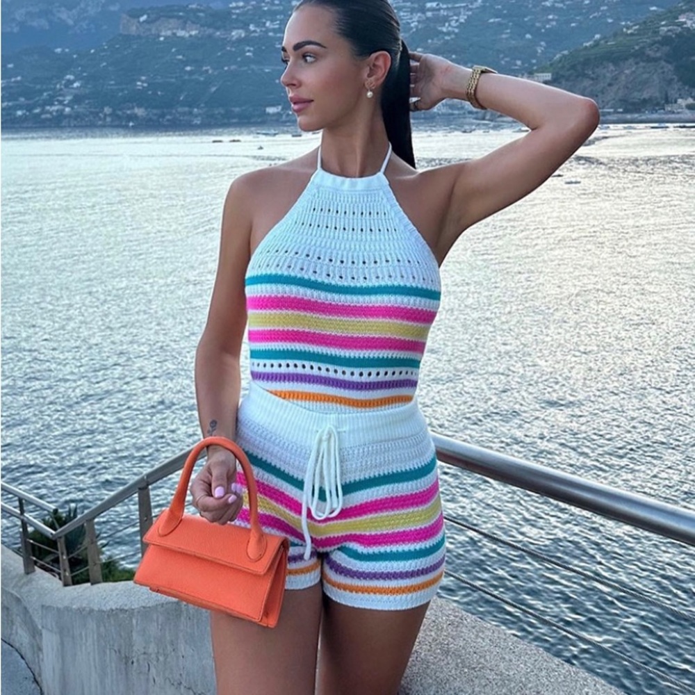 🌟NEW🌟CROCHET SHORT SET